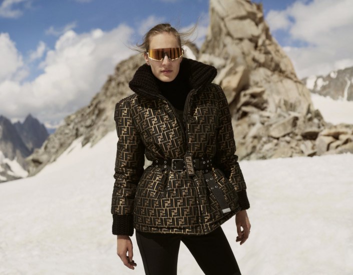 Winter production in Chamonix for NET-A-PORTER with Jon Wetherell