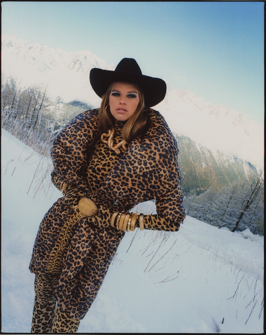 Editorial production for Tatler in Chamonix with Louie Banks